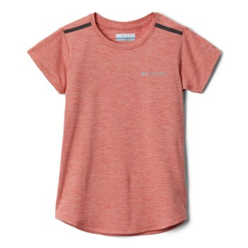 Columbia Majice Za Djevojčice - Tech Trek Short Sleeve Crvene | UGAC-70381